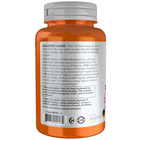 NOW Foods HMB Powder 90g