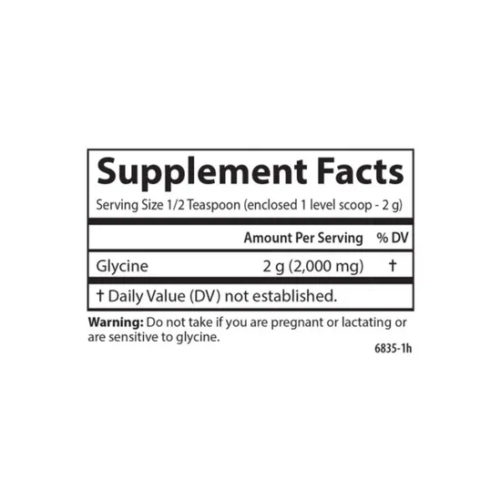 Carlson Labs Glycine Amino Acid Powder 100g