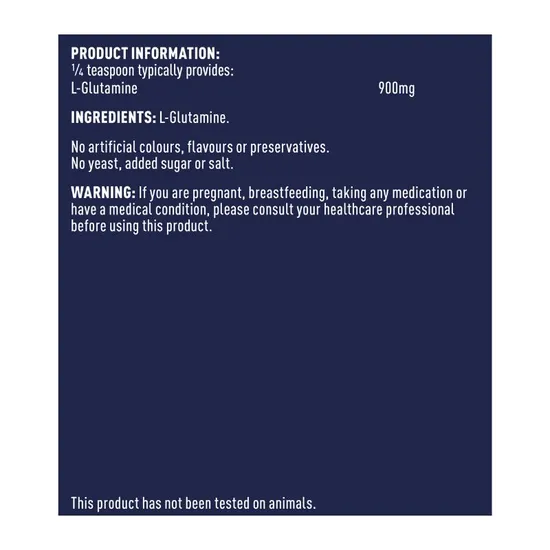 Higher Nature Glutamine Powder 200g