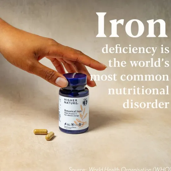 Higher Nature Gentle Iron Complex 60 Capsules