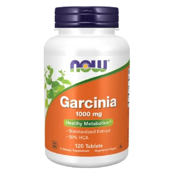 NOW Foods Garcinia 1000mg Tablets 120 Tablets