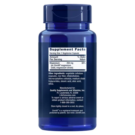 Life Extension Extend-Release Magnesium 60 Veg Caps