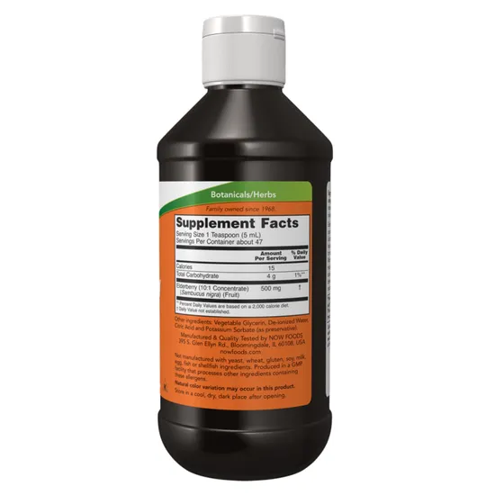 NOW Foods Elderberry Liquid 237ml