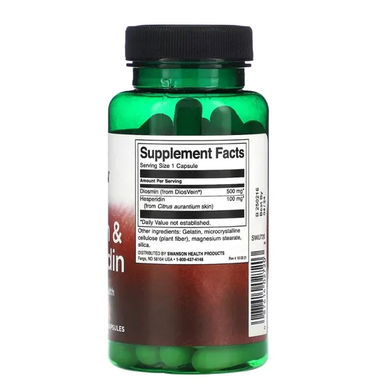Swanson Diosmin & Hesperidin Capsules 60 Capsules