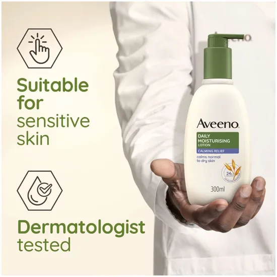 Aveeno Daily Moisturising Lotion Calming Relief 300ml