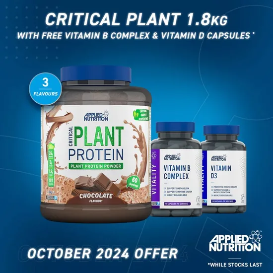 Applied Nutrition Critical Plant Protein Chocolate 1800g
