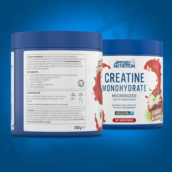 Applied Nutrition Creatine Monohydrate Cherry & Apple Powder 250g