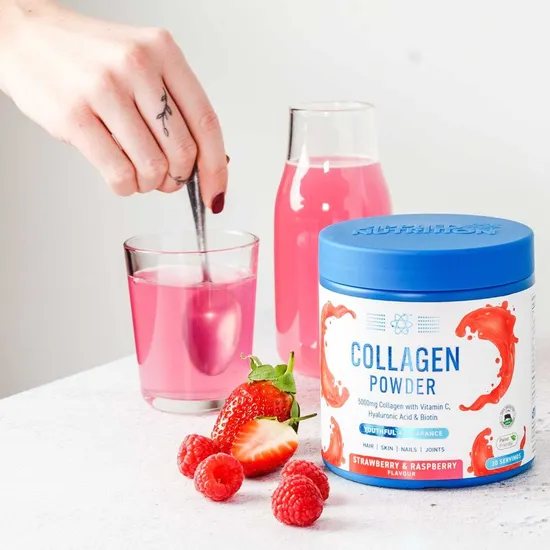 Applied Nutrition Collagen Powder Strawberry & Raspberry 165g