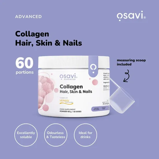 Osavi Collagen Peptides Hair, Skin & Nails 150g