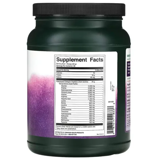 Swanson Collagen Peptides 560g