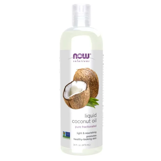 NOW Foods Coconut Oil Liquid Pure Fractionated 118ml