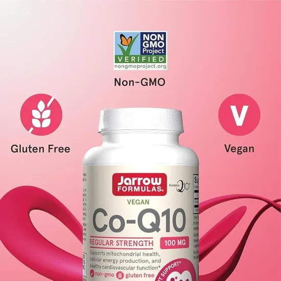 Jarrow Formulas CoQ-10 100mg Capsules - 60 Capsules