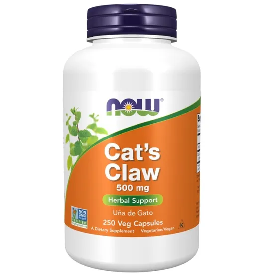 NOW Foods Cat's Claw 500mg Capsules 100 Capsules