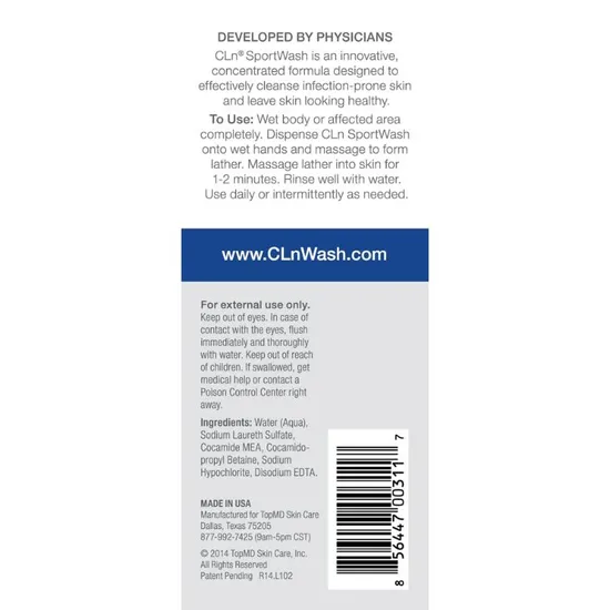 CLn Skin Care CLn Sport Wash 100ml