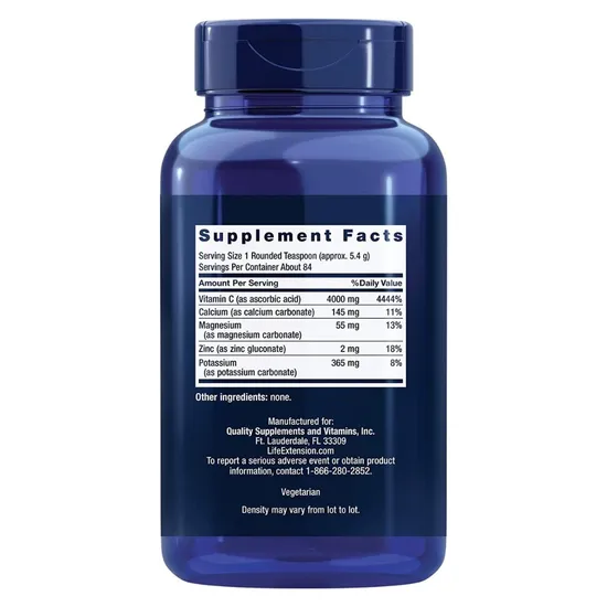 Life Extension Buffered Vitamin C Powder 454g