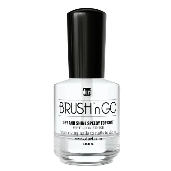 Duri Brush N Go Dry & Shine Speedy Top Coat 18ml