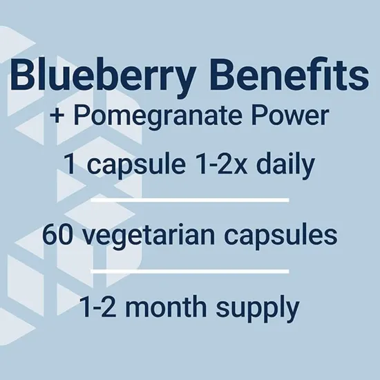 Life Extension Blueberry Extract With Pomegranate 60 Veg Caps