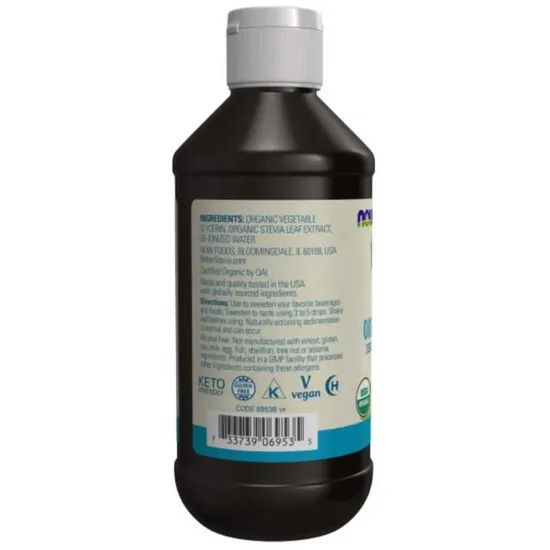 NOW Foods Better Stevia Liquid Organic 237ml