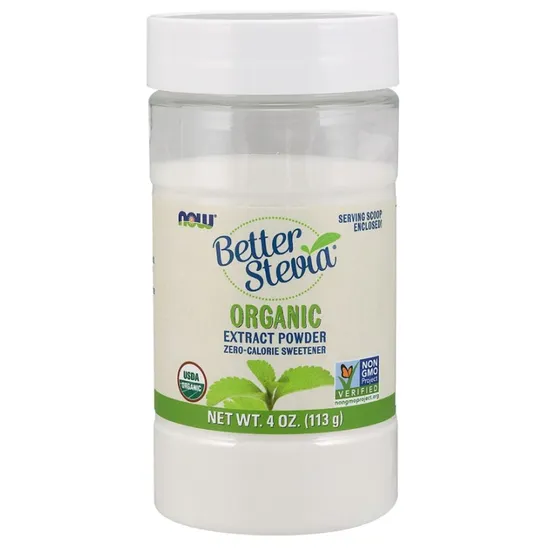 NOW Foods Better Stevia Extract Powder Organic 28g