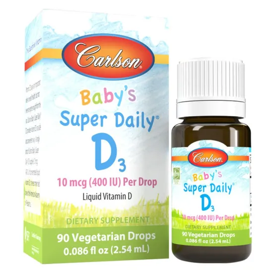 Carlson Labs Baby's Super Daily D3 400iu 2.54ml