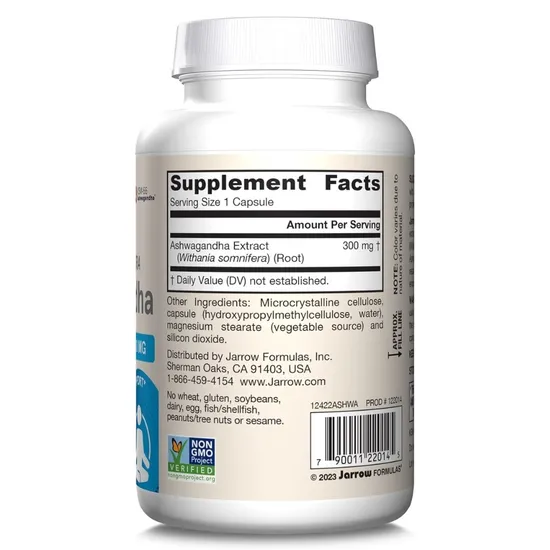 Jarrow Formulas Ashwagandha 300mg Vegicaps 120