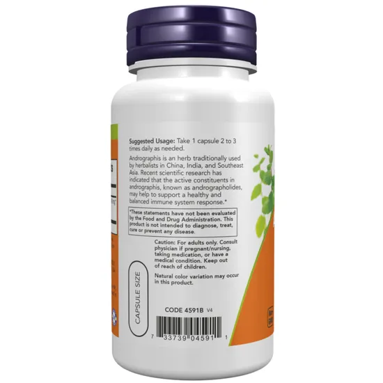 NOW Foods Andrographis Extract 400mg Capsules 90 Capsules