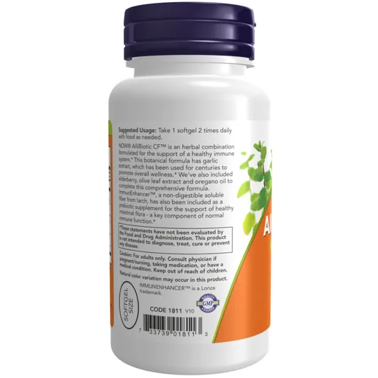NOW Foods AlliBiotic CF 60 Softgels