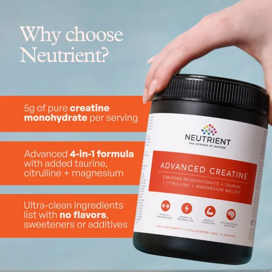 Neutrient Advanced Creatine Powder 515g