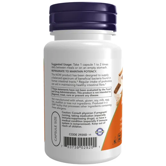 NOW Foods Acidophilus 4x6 60 Capsules