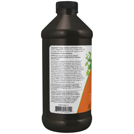 NOW Foods Acai Liquid Concentrate 473ml