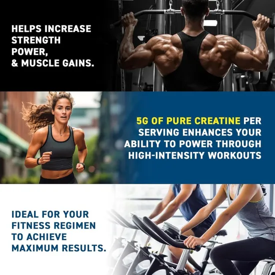 Applied Nutrition Creatine Monohydrate Icy Blue Raz Powder 250g