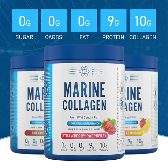 Applied Nutrition Marine Collagen Strawberry Lemonade 300g