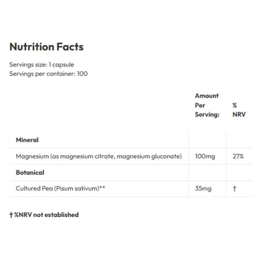 Biotics Research Mg-Zyme Magnesium Capsules 100 Capsules