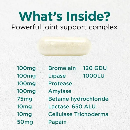 Cytoplan Cyto-Zyme Digestive Enzyme 545mg Capsules 60 Capsules