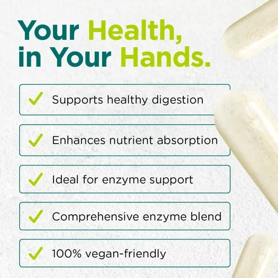 Cytoplan Cyto-Zyme Digestive Enzyme 545mg Capsules 60 Capsules