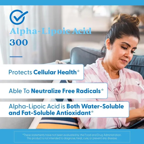 Doctor's Best Alpha Lipoic Acid 300mg Vegicaps 180 Vegicaps