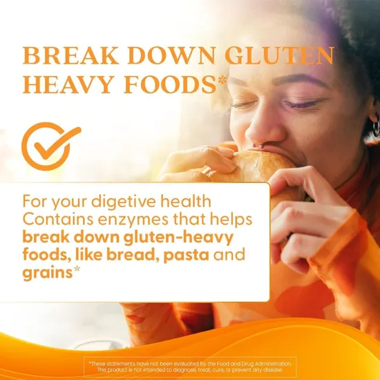 Doctor's Best Gluten Rescue With Glutalytic Vegicaps 60 Vegicaps