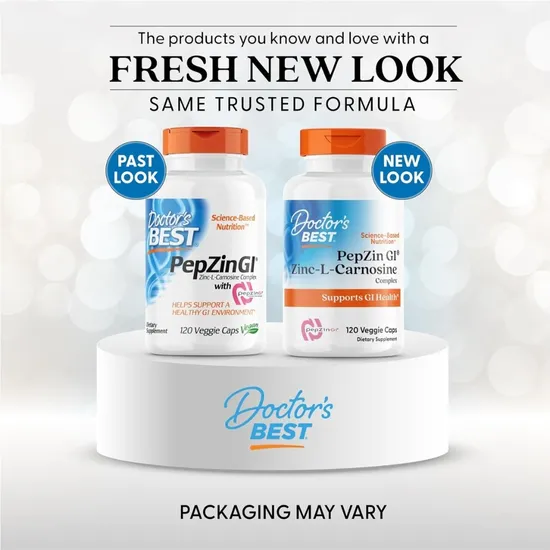 Doctor's Best PepZin GI Vegicaps 120 Vegicaps