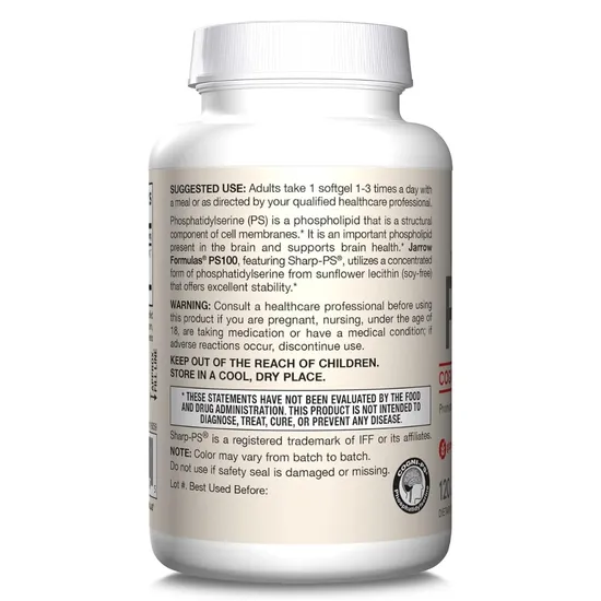 Jarrow Formulas PS 100 Capsules 120 Capsules