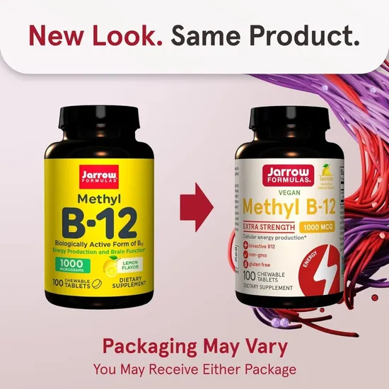 Jarrow Formulas Methyl B12 1000mcg Lozenges 100 Lozenges