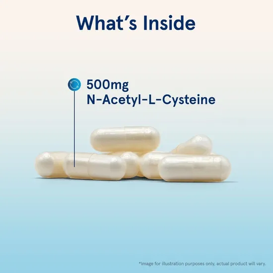 Jarrow Formulas N-A-C 500mg Capsules 60 Capsules