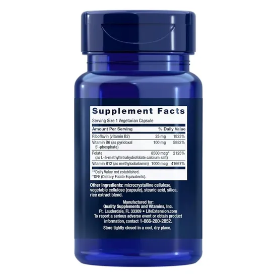 Life Extension Homocysteine Resist Vegicaps 60 Vegicaps