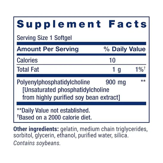 Life Extension HepatoPro Polyunsaturated Phosphatidylcholine 900mg Softgels 60 Softgels