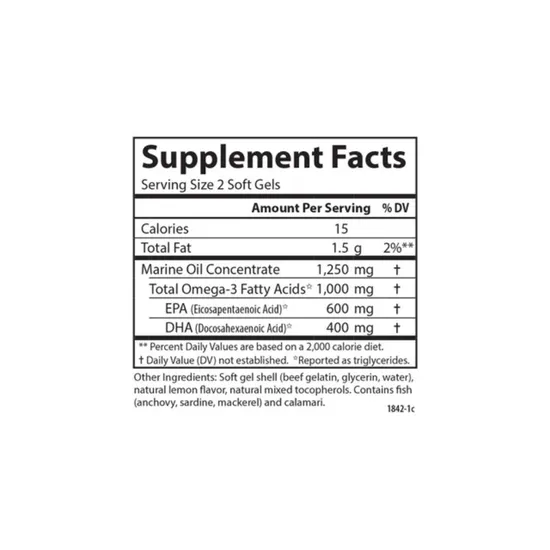 Carlson Labs Maximum Omega Mini Softgels + 20 60 Softgels