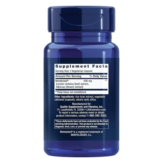 Life Extension Body Trim & Appetite Control Vegicaps 30 Vegicaps