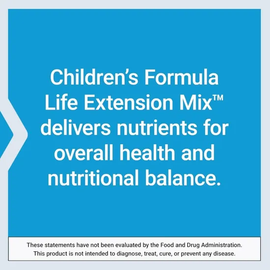 Life Extension Children's Formula Life Extension Mix Natural Berry Chew Tablets 120 Tablets