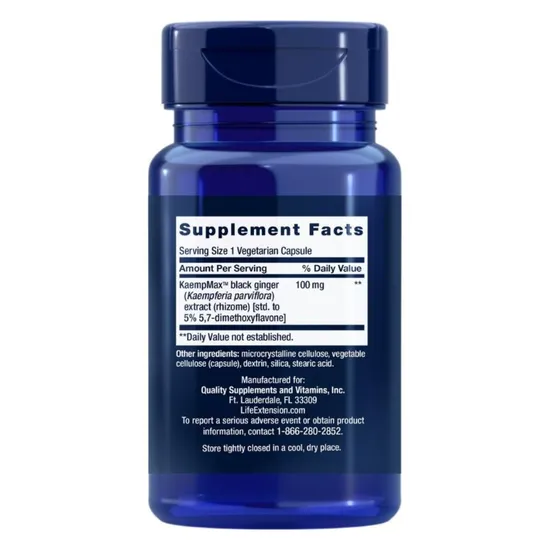 Life Extension Male Vascular Sexual Support Vegicaps 30 Vegicaps