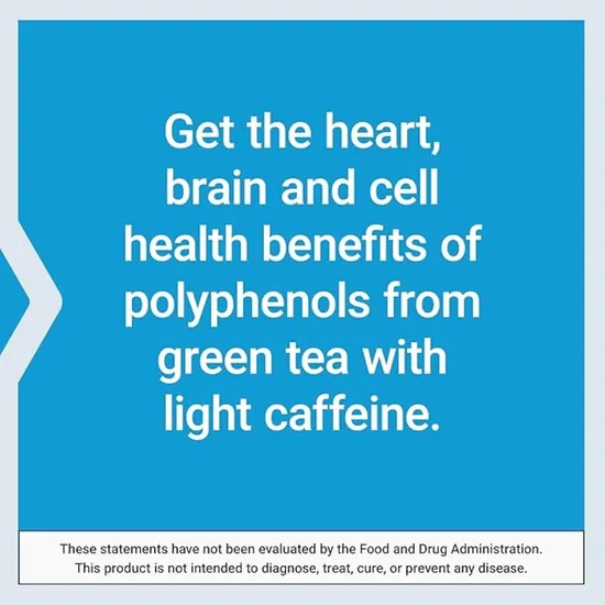 Life Extension Lightly Caffeinated Mega Green Tea Extract Vegicaps 100 Vegicaps