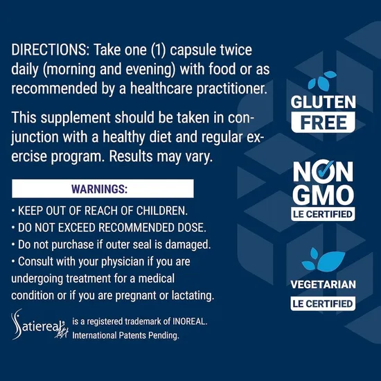 Life Extension Optimised Saffron With Satiereal Vegicaps 60 Vegicaps