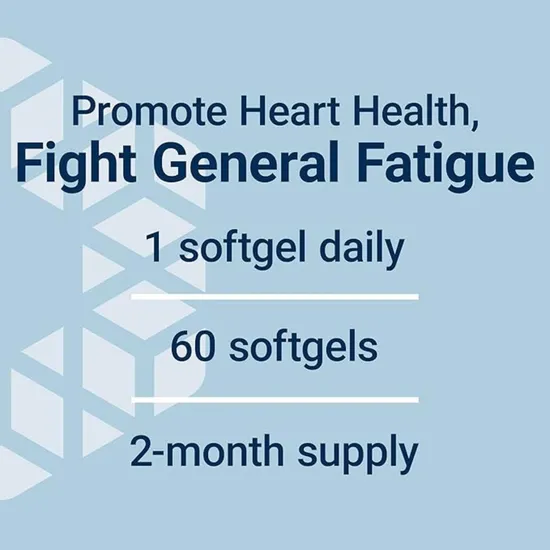 Life Extension Super-Absorbable CoQ10 Ubiquinone With d-Limonene 100mg Softgels 60 Softgels